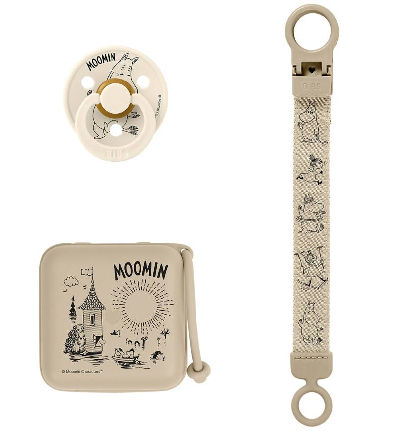 BIBS x MOOMIN Geschenkset - Gr. 2 - Vanilla - BIBS - 6-18 mt - Schnuller BIBS x MOOMIN Geschenkset - Gr. 2 - Vanilla - BIBS - 6-18 mt - Schnuller von BIBS