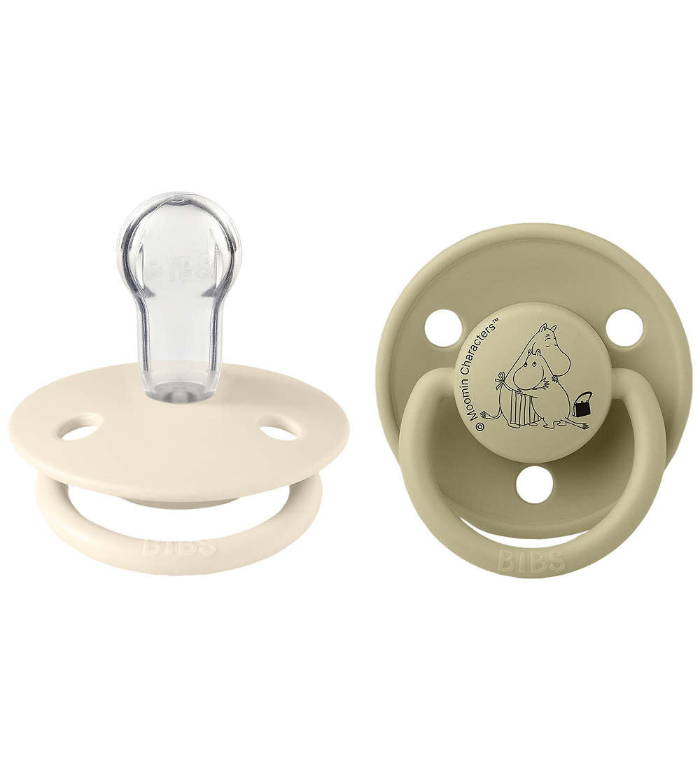 BIBS x MOOMIN The Lux Schnuller - Silikon - Rund - 2er-Pack - Iv - BIBS - One Size - Schnuller BIBS x MOOMIN The Lux Schnuller - Silikon - Rund - 2er-Pack - Iv - BIBS - One Size - Schnuller von BIBS