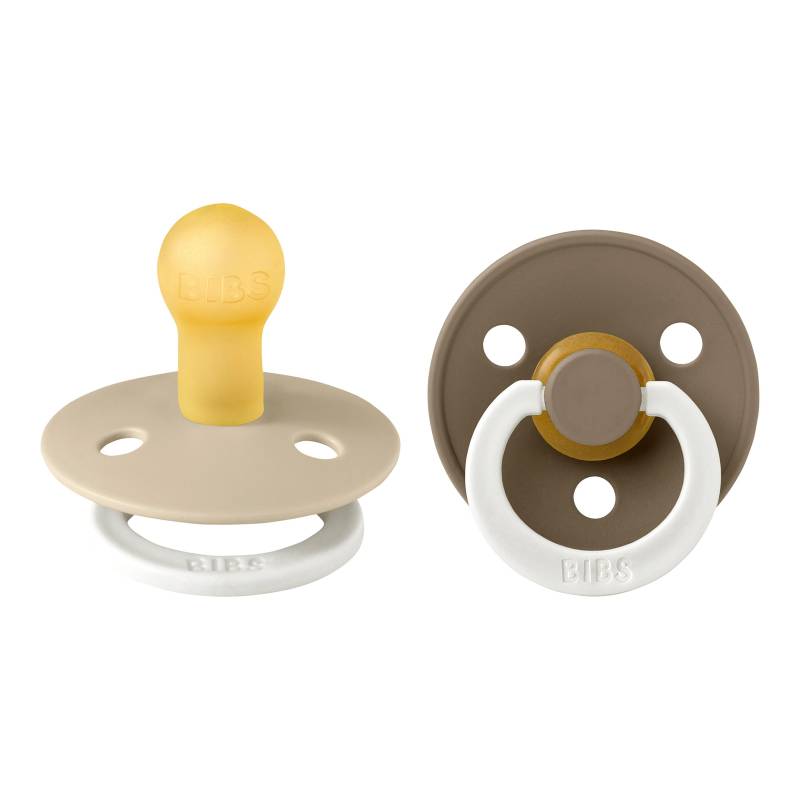 Bibs 2er-Pack Colour GLOW Schnuller 0-6M von BIBS