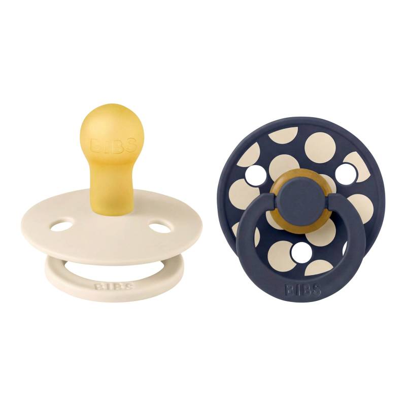 Bibs 2er-Pack Polka Dots Schnuller, 0-6M Bibs 2er-Pack Polka Dots Schnuller, 0-6M von BIBS