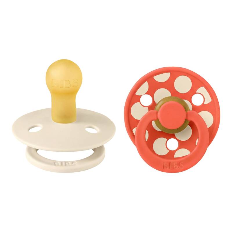Bibs 2er-Pack Polka Dots Schnuller, 0-6M Bibs 2er-Pack Polka Dots Schnuller, 0-6M von BIBS
