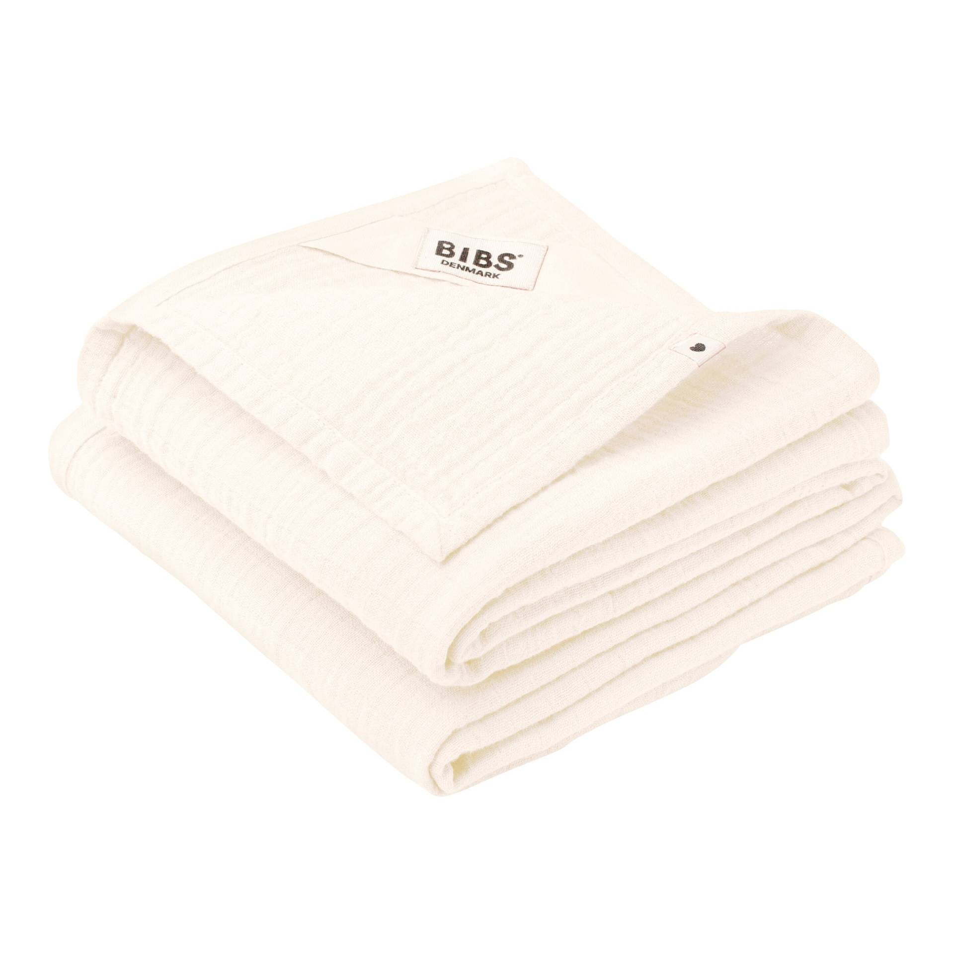 Bibs 2er-Set Mullwindeln, 70x70 cm Bibs 2er-Set Mullwindeln, 70x70 cm von BIBS