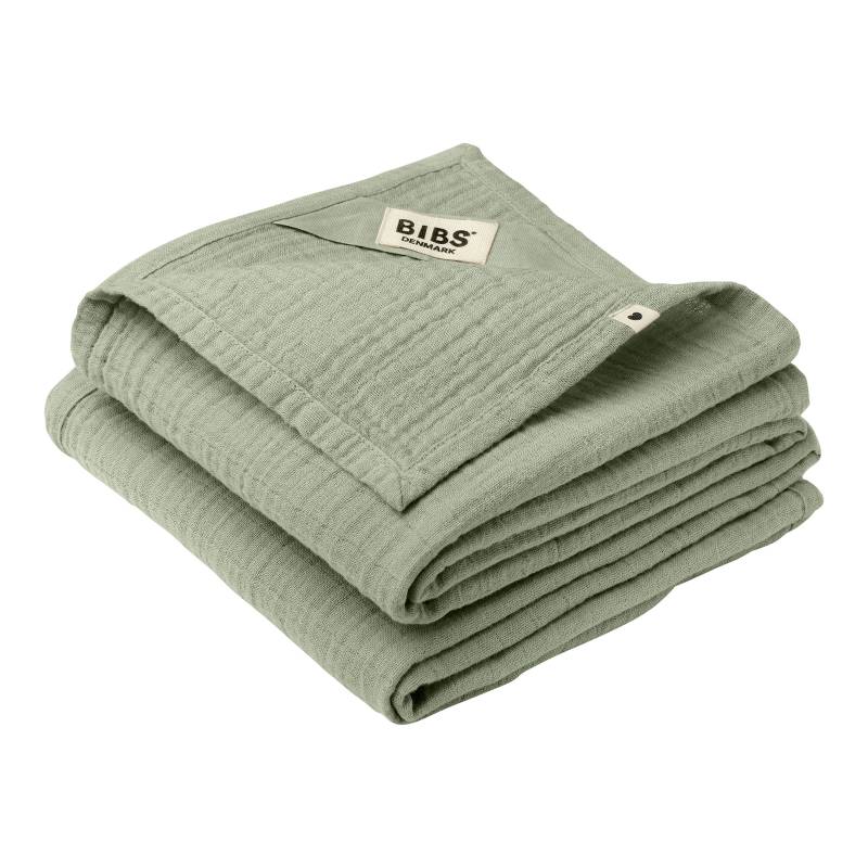 Bibs 2er-Set Mullwindeln, 70x70 cm Bibs 2er-Set Mullwindeln, 70x70 cm von BIBS