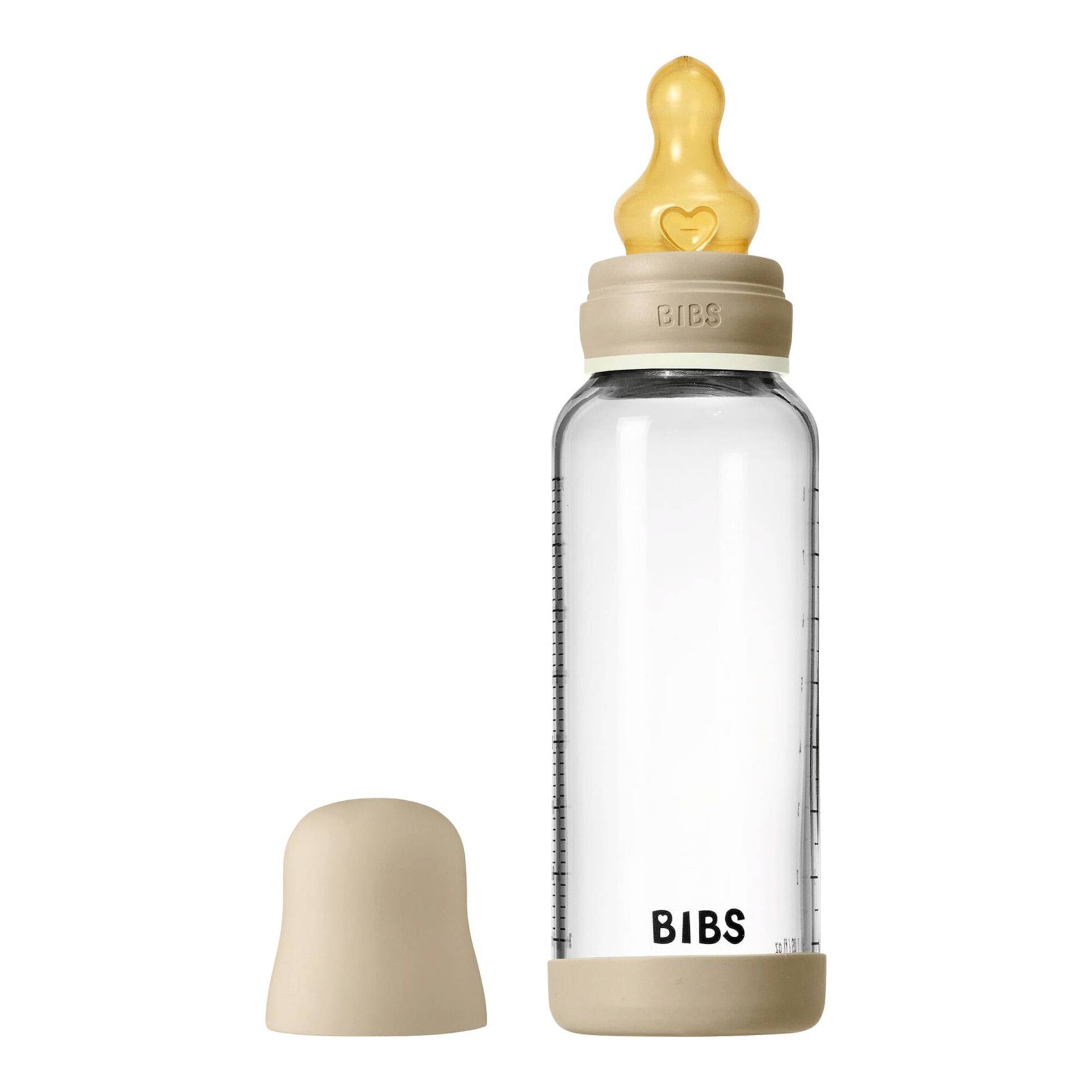 Bibs Babyflasche GLOW Glas 240ml von BIBS
