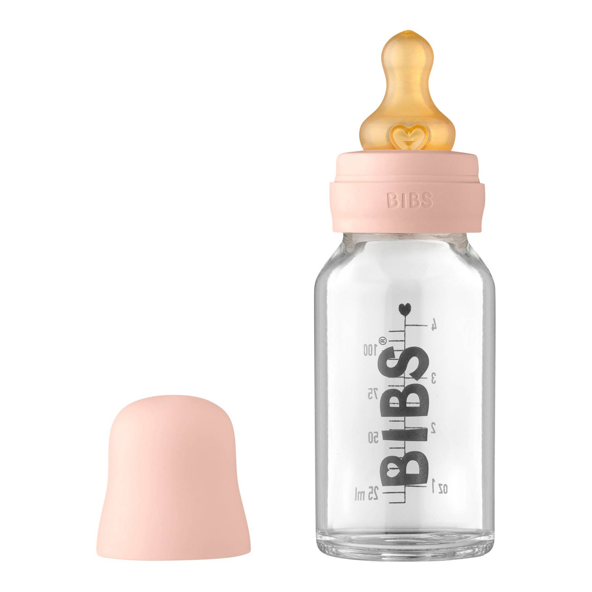Bibs Babyflasche aus Glas, 110 ml, ab 0M von BIBS