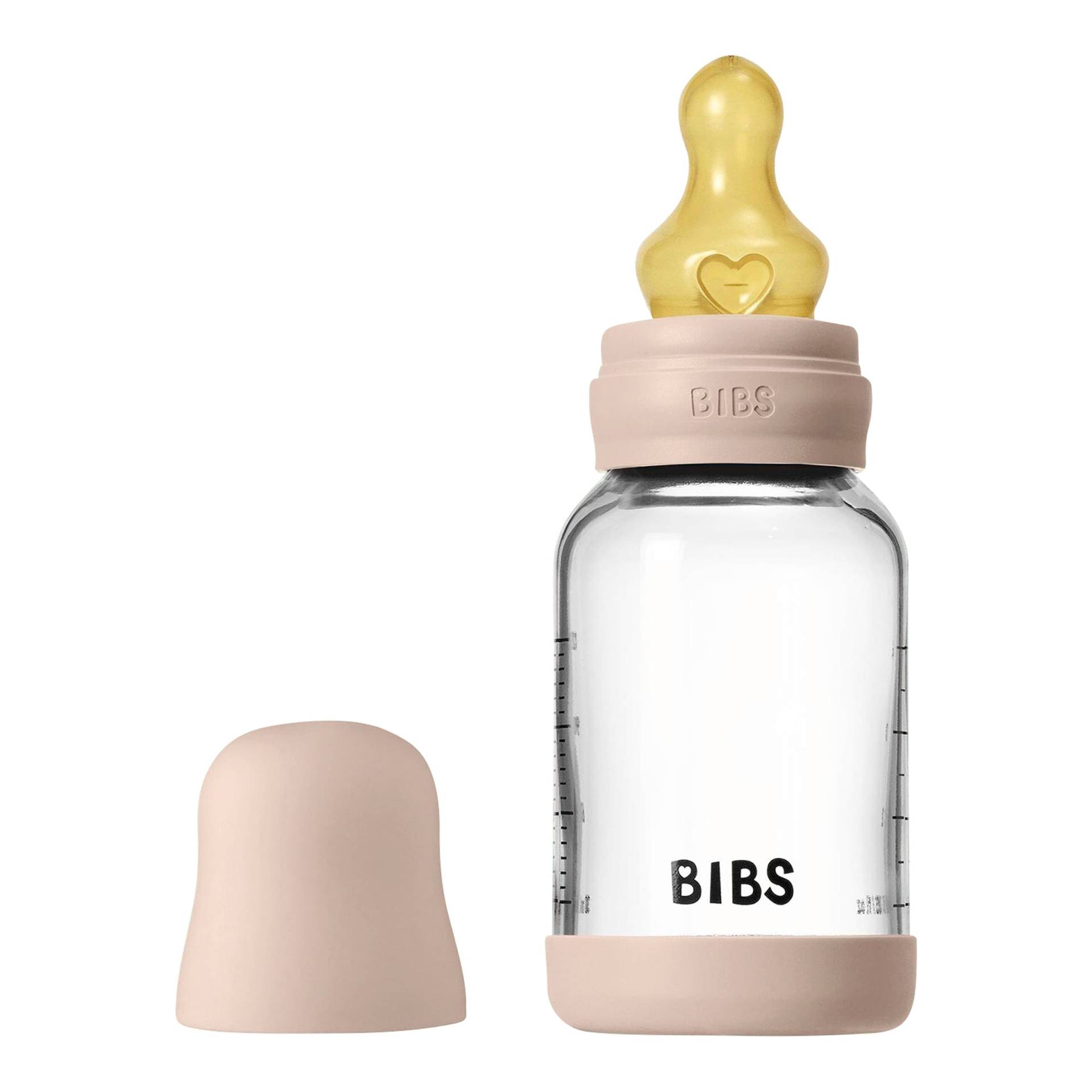 Bibs Babyflasche aus Glas, 110 ml, ab 0M Bibs Babyflasche aus Glas, 110 ml, ab 0M von BIBS