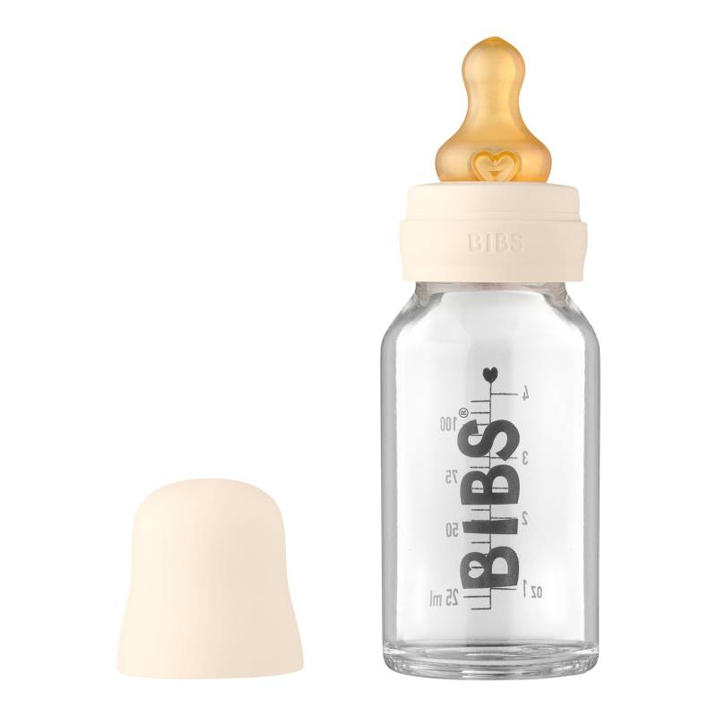Bibs Babyflasche aus Glas, 120 ml, ab 0M von BIBS