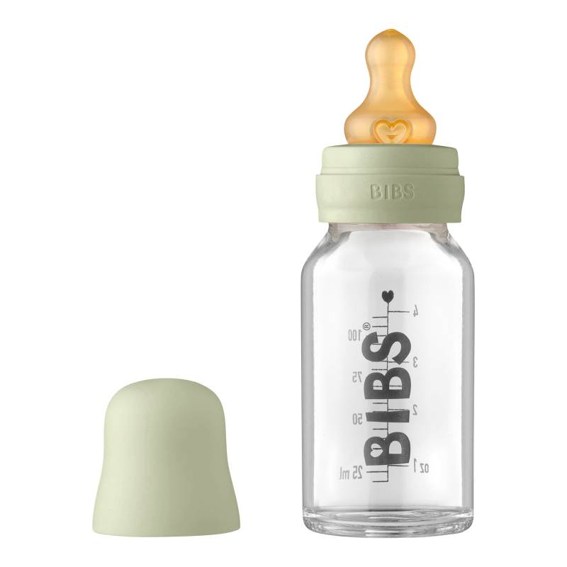 Bibs Babyflasche aus Glas, 120 ml, ab 0M von BIBS