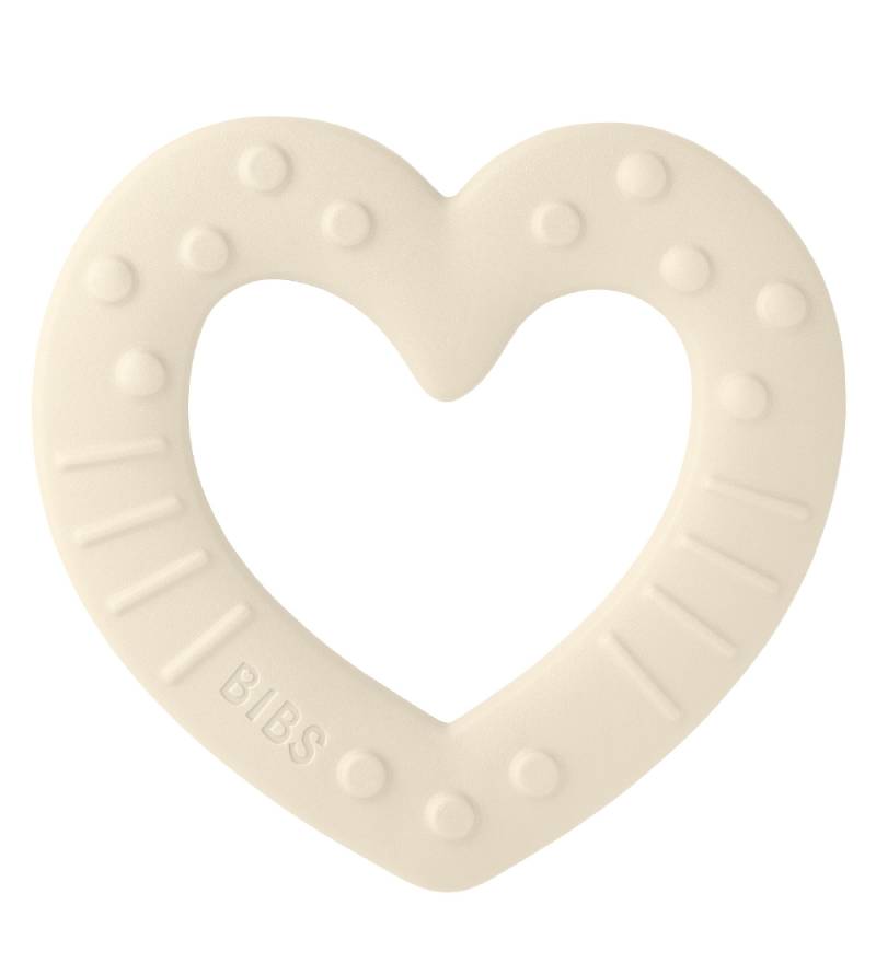 Bibs Beißring - Heart - Ivory - BIBS - One Size - Beißringe Bibs Beißring - Heart - Ivory - BIBS - One Size - Beißringe von BIBS