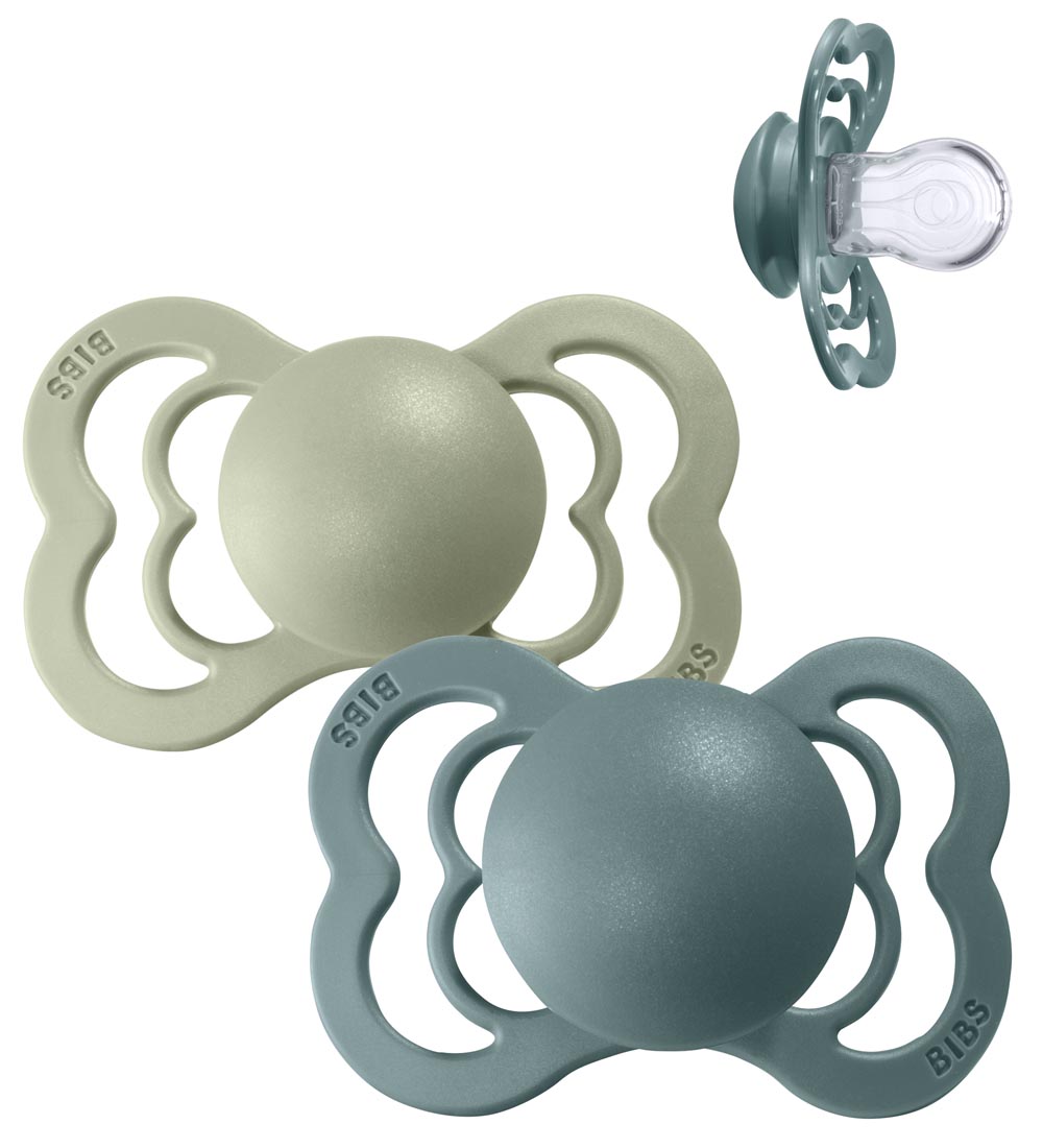 Bibs Supreme Schnuller - 2er-Pack - Gr. 1 - Silikon - Island Sea - BIBS - 0-6 mt - Schnuller Bibs Supreme Schnuller - 2er-Pack - Gr. 1 - Silikon - Island Sea - BIBS - 0-6 mt - Schnuller von BIBS