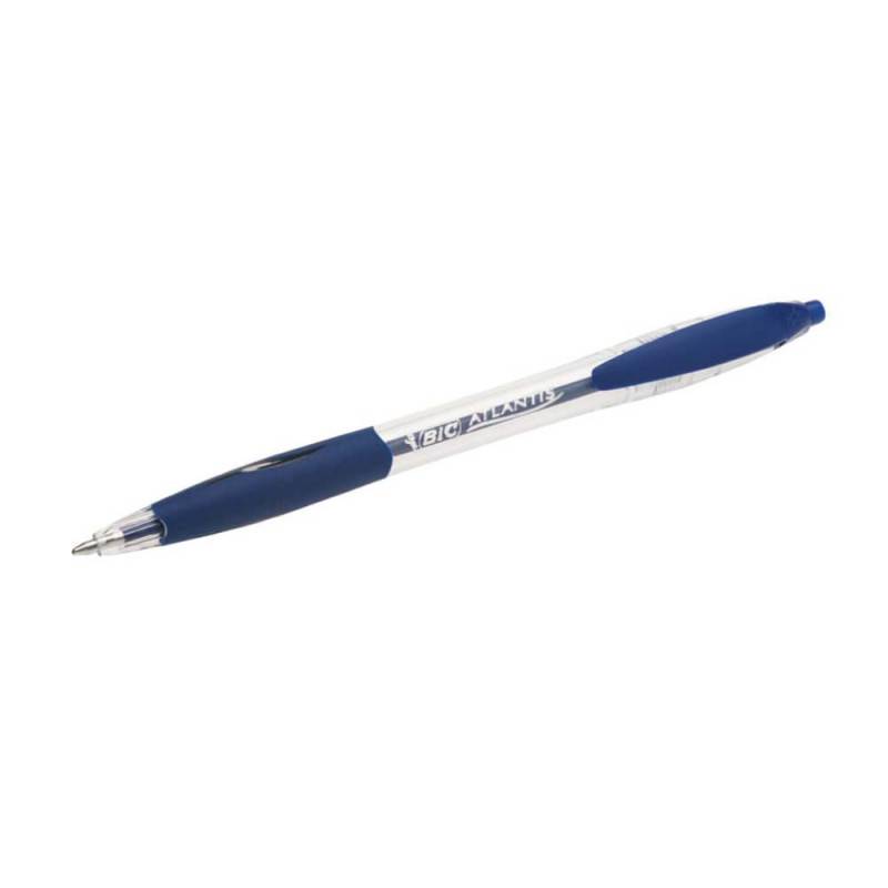 BIC Kugelschreiber Atlantis, Sets Einzeln, Farbe blau von BIC