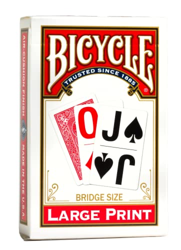 Bicycle Spielkarten mit Großdruck von Bicycle