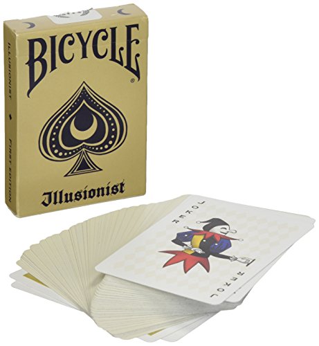 Fahrrad Illusionist Beige (Set von 54 Karten Poker Format) von BICYCLE