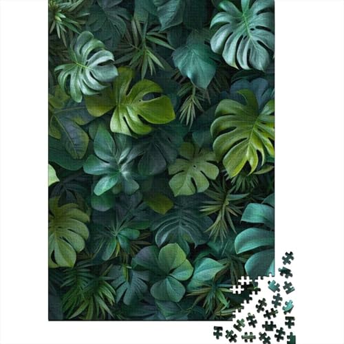 3D-Dschungel Puzzle 1000 Teile Schwer Puzzle Spielzeug Pädagogisches Spiel Impossible Herausforderung Spielzeug Für Erwachsene Und Kinder Ab 14 Jahren 1000pcs (75x50cm) von BIDLEAHDV