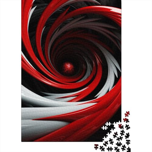 3D-Schwindel Puzzles 1000 Teile Schwer Puzzle Spielzeug Lernspiel Impossible Herausforderungsspielzeug Für Erwachsene Und Kinder Ab 14 Jahren 1000pcs (75x50cm) von BIDLEAHDV