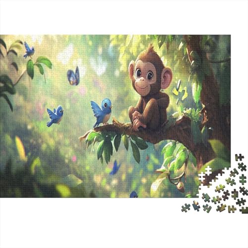 AFFE Puzzle 1000 Teile Puzzles Für Erwachsene Lernspiel Herausforderungsspielzeug 1000-teilige Puzzlespiel Für Erwachsene Kinder Puzzel 1000pcs (75x50cm) von BIDLEAHDV