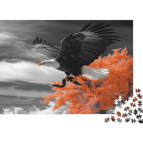 Adler Puzzle 1000 Teile Puzzles Für Erwachsene Klassische Puzzles 1000 Teile Erwachsene Puzzlespiel Erwachsene 1000 Teile Erwachsenen Puzzlespiel Puzzel 1000pcs (75x50cm) von BIDLEAHDV