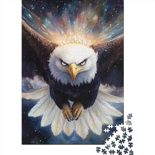 Adler Puzzles 1000 Teile Schwer Puzzle Spielzeug Lernspiel Impossible Herausforderungsspielzeug Für Erwachsene Und Kinder Ab 14 Jahren 1000pcs (75x50cm) von BIDLEAHDV
