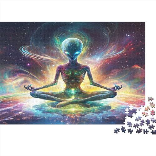 Außerirdische Puzzle 1000 Teile Erwachsene, Puzzlespiel Jigsaw Puzzles Erwachsenen Puzzlespiel Puzzel 1000pcs (75x50cm) von BIDLEAHDV