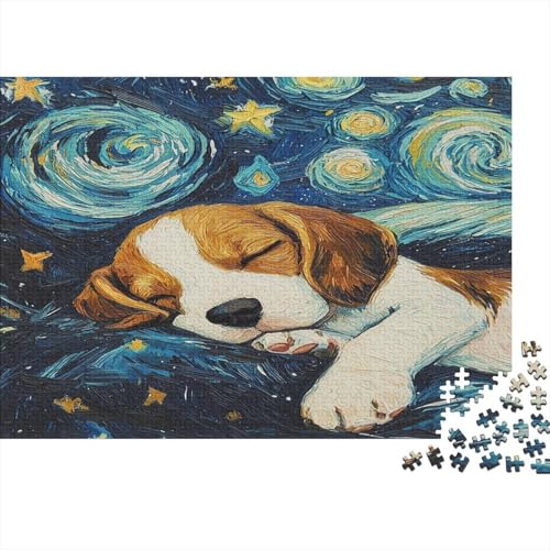 BAdlerhunde Puzzle 1000 Teile Erwachsener Kniffel Spaß Für Die Ganze Familie - Abwechslungsreiche 1000 Puzzleteilige Motive Puzzlespiel Erwachsene, Puzzel 1000pcs (75x50cm) von BIDLEAHDV