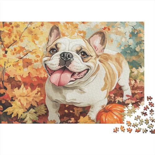 BULLHund Puzzle 1000 Teile Puzzles Für Erwachsene Klassische Puzzles 1000 Teile Erwachsene Puzzlespiel Erwachsene 1000 Teile Erwachsenen Puzzlespiel Puzzel 1000pcs (75x50cm) von BIDLEAHDV