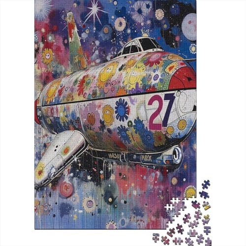 Boot Puzzles 1000-teilige Schwer Puzzle Spielzeug Lernspiel Impossible Herausforderungsspielzeug Für Erwachsene Kinder 1000pcs (75x50cm) von BIDLEAHDV