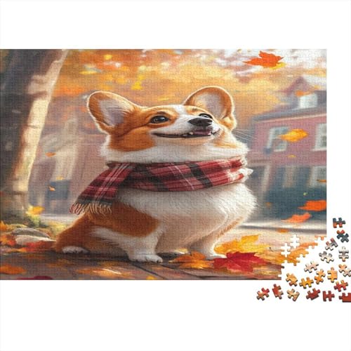 Corgi Puzzle 1000 Teile Puzzles Für Erwachsene Klassische Puzzles 1000 Teile Erwachsene Puzzlespiel Erwachsene 1000 Teile Erwachsenen Puzzlespiel Puzzel 1000pcs (75x50cm) von BIDLEAHDV