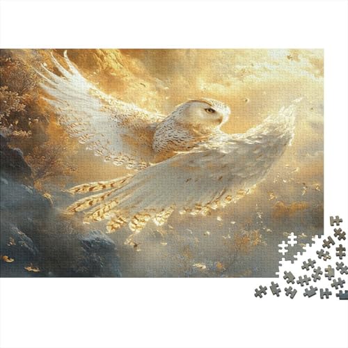 Eule Puzzle 1000 Teile Puzzle Für Erwachsene Und Kinder Ab 14 Jahren,Puzzlespiel Erwachsenen Puzzlespiel Puzzel 1000pcs (75x50cm) von BIDLEAHDV