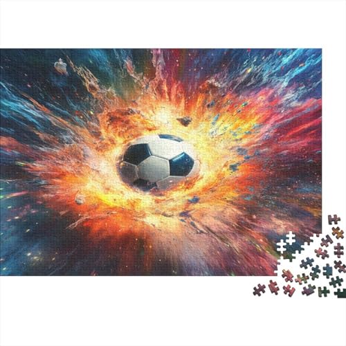 Fußball Puzzlespiel 1000 Teile Puzzles Für Erwachsene Lernspiel Herausforderung Spielzeug 1000 Teile Puzzles Für Erwachsene Kinder Erwachsenen Puzzlespiel Puzzel 1000pcs (75x50cm) von BIDLEAHDV