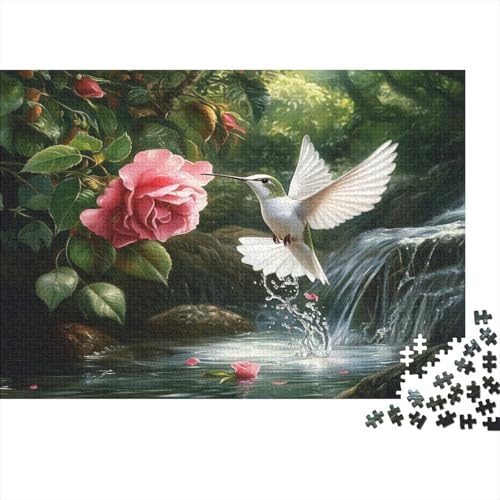 HummingVogel Puzzle 1000 Teile Erwachsene, Puzzlespiel Jigsaw Puzzles Erwachsenen Puzzlespiel Puzzel 1000pcs (75x50cm) von BIDLEAHDV