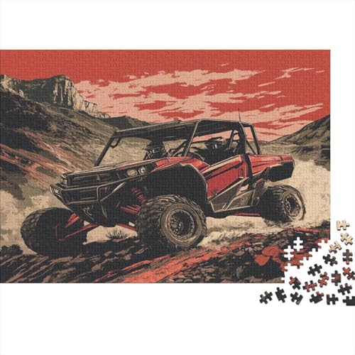 Mountain Off-Road Vehicle Puzzle 1000 Teile Puzzle Für Erwachsene Und Kinder Ab 14 Jahren Puzzel 1000pcs (75x50cm) von BIDLEAHDV