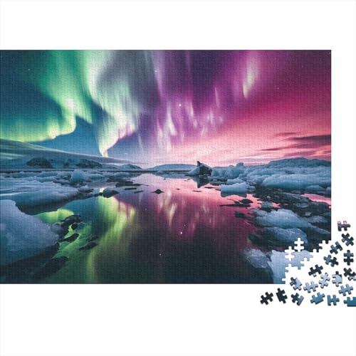 Nordlichter 1000 Teile Puzzle, Puzzles Für Erwachsene, 1000 Teile Puzzlespiel Für Jugendliche & Erwachsene Puzzlespiel Puzzel 1000pcs (75x50cm) von BIDLEAHDV