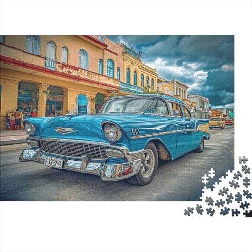 Old Style Sedan Puzzle 1000 Teile Puzzles Für Erwachsene Klassische Puzzles 1000 Teile Erwachsene Puzzlespiel Erwachsene 1000 Teile Erwachsenen Puzzlespiel Puzzel 1000pcs (75x50cm) von BIDLEAHDV