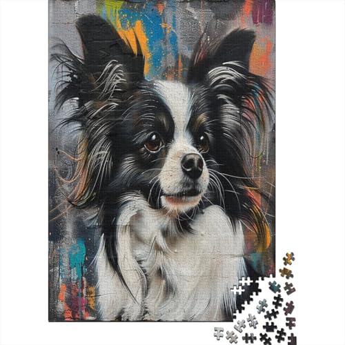 Papillon Puzzles 1000 Teile Schwer Puzzle Spielzeug Lernspiel Impossible Herausforderungsspielzeug Für Erwachsene Und Kinder Ab 14 Jahren 1000pcs (75x50cm) von BIDLEAHDV