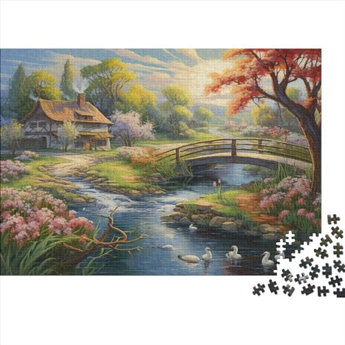 Paradies Puzzlespiel 1000 Teile Puzzles Für Erwachsene Lernspiel Herausforderung Spielzeug 1000 Teile Puzzles Für Erwachsene Kinder Erwachsenen Puzzlespiel Puzzel 1000pcs (75x50cm) von BIDLEAHDV