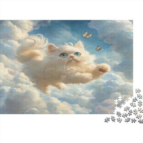 Perserkatze Puzzle 1000 Teile Erwachsener Kniffel Spaß Für Die Ganze Familie - Abwechslungsreiche 1000 Puzzleteilige Motive Puzzlespiel Erwachsene, Puzzel 1000pcs (75x50cm) von BIDLEAHDV
