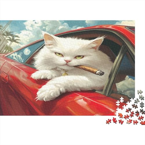 Perserkatze Puzzlespiel 1000 Teile Puzzle Für Erwachsene Und Kinder Ab 14 Jahren, Erwachsenen Puzzlespiel Puzzel 1000pcs (75x50cm) von BIDLEAHDV
