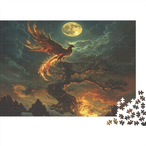 Phoenix Puzzle 1000 Teile Puzzle Für Erwachsene Und Kinder Ab 14 Jahren,Puzzlespiel Erwachsenen Puzzlespiel Puzzel 1000pcs (75x50cm) von BIDLEAHDV