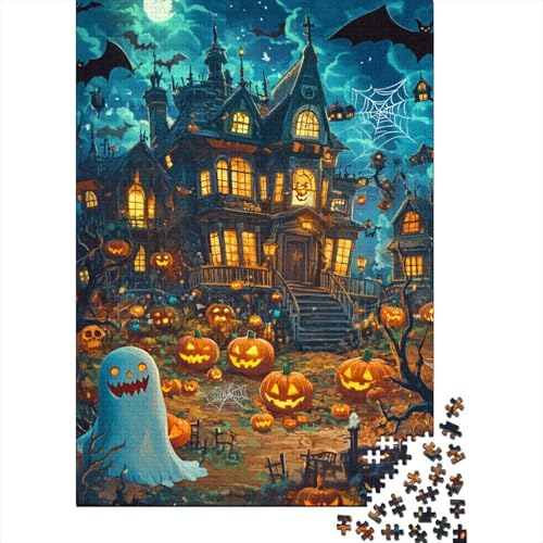 Schloss Puzzle 1000-teilige Schwer Puzzle Spielzeug Pädagogisches Spiel Impossible Herausforderung Spielzeug Für Erwachsene Und Kinder Ab 14 Jahren 1000pcs (75x50cm) von BIDLEAHDV