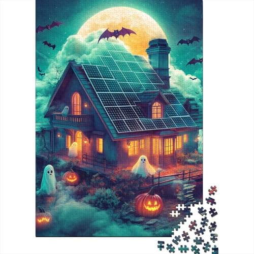 Schloss Puzzles 1000 Teile Schwer Puzzle Spielzeug Lernspiel Impossible Herausforderungsspielzeug Für Erwachsene Und Kinder Ab 14 Jahren 1000pcs (75x50cm) von BIDLEAHDV