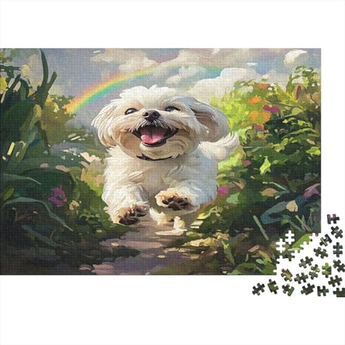 Shih Tzu. Puzzle 1000 Teile Puzzle Für Erwachsene Und Kinder Ab 14 Jahren Puzzel 1000pcs (75x50cm) von BIDLEAHDV