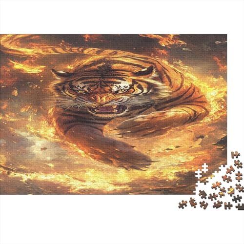 Tiger Puzzle 1000 Teile Puzzle Für Erwachsene Und Kinder Ab 14 Jahren Puzzel 1000pcs (75x50cm) von BIDLEAHDV