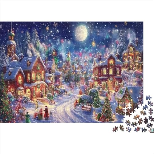 Weihnachtsbaum Puzzle 1000 Teile Für Erwachsene Und Kinder Ab 14 Jahren Für Stressabbauer Puzzel 1000pcs (75x50cm) von BIDLEAHDV