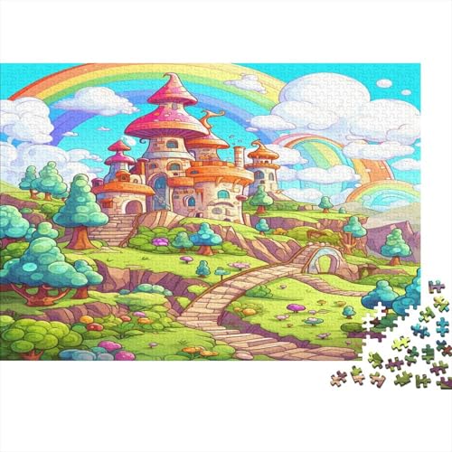 Wunderland Puzzle 1000 Teile Erwachsene Puzzles Für Erwachsene Klassische Puzzles 1000 Teile Erwachsene Puzzlespiel Schwer Pädagogisches Spielzeug Erwachsene Kinder Puzzel 1000pcs (75x50cm) von BIDLEAHDV