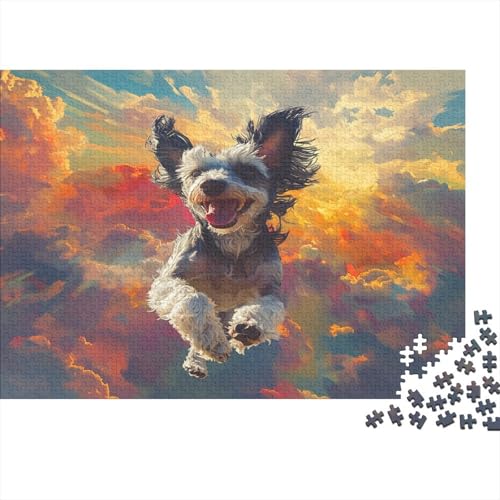Yorkshire Terrier Puzzle 1000 Teile Puzzle Für Erwachsene Und Kinder Ab 14 Jahren Puzzel 1000pcs (75x50cm) von BIDLEAHDV