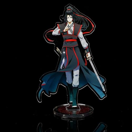BIEGMAI Mo Dao Zu Shi Acryl-Ständer, Modell Wei Wuxian Lan Wangji, Anime-Charakter, humanoider Ständer, Figur, Schreibtischdekoration, Kollektionen, 15 cm (Typ1) von BIEGMAI