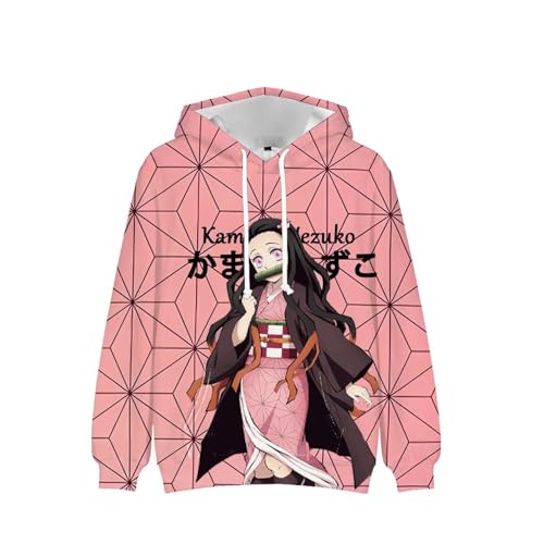 BIEGMAI Nezuko Hoodies Kanroji Mitsuri Kochou Shinobu Sweatshirt Anime Kapuzenpullover Hoodies Cosplay Sweatshirt Unisex Casual Sport Langarm Pullover Manga Geschenke für Erwachsene Teenager (Typ 2 BIEGMAI Nezuko Hoodies Kanroji Mitsuri Kochou Shinobu Sweatshirt Anime Kapuzenpullover Hoodies Cosplay Sweatshirt Unisex Casual Sport Langarm Pullover Manga Geschenke für Erwachsene Teenager (Typ 2 von BIEGMAI