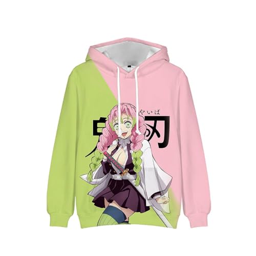 BIEGMAI Nezuko Hoodies Kanroji Mitsuri Kochou Shinobu Sweatshirt Anime Kapuzenpullover Hoodies Cosplay Sweatshirt Unisex Casual Sport Langarm Pullover Manga Geschenke für Erwachsene Teenager (Typ 4 BIEGMAI Nezuko Hoodies Kanroji Mitsuri Kochou Shinobu Sweatshirt Anime Kapuzenpullover Hoodies Cosplay Sweatshirt Unisex Casual Sport Langarm Pullover Manga Geschenke für Erwachsene Teenager (Typ 4 von BIEGMAI