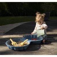 Doppel-Sandspielmuschel Smoby Life mini mit Sandspielzeug 5 Stück von BIG-Spielwarenfabrik GmbH & Co. KG