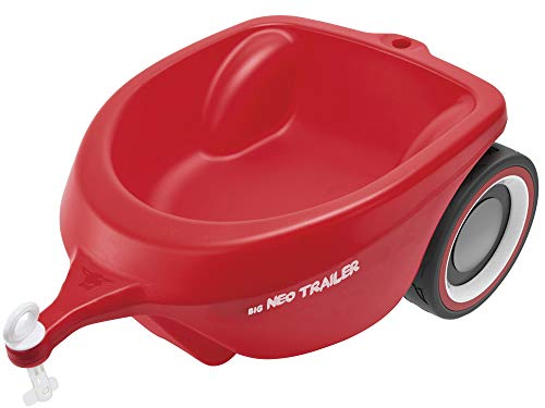 BIG-Bobby-Car Neo Trailer Rot - Bobby-Car Anhänger für drinnen und draußen, für das BIG-Bobby-Car, Ladevolumen: 3 Liter, für Kinder ab 1 Jahr BIG-Bobby-Car Neo Trailer Rot - Bobby-Car Anhänger für drinnen und draußen, für das BIG-Bobby-Car, Ladevolumen: 3 Liter, für Kinder ab 1 Jahr von BIG Spielwarenfabrik